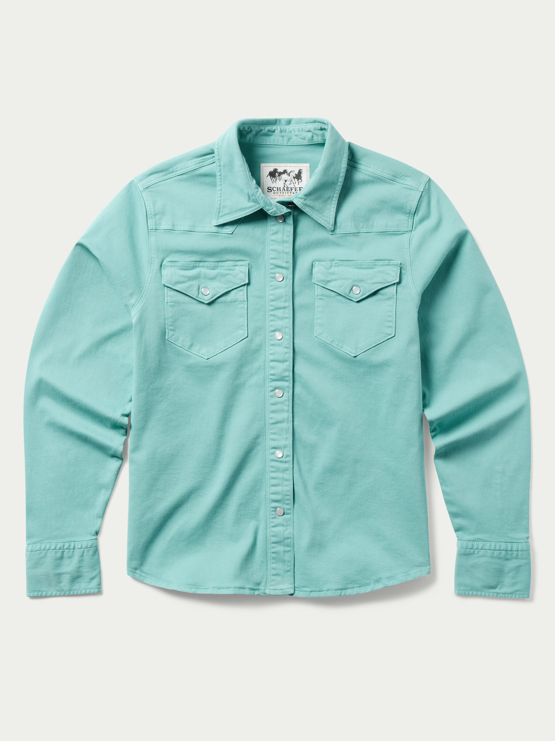 WOMEN'S WESTERN DENIM SNAP SHIRT - Schaefer Outfitter