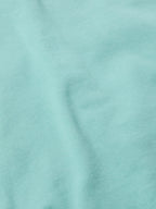 Turquoise denim fabric swatch for women's snap shirt