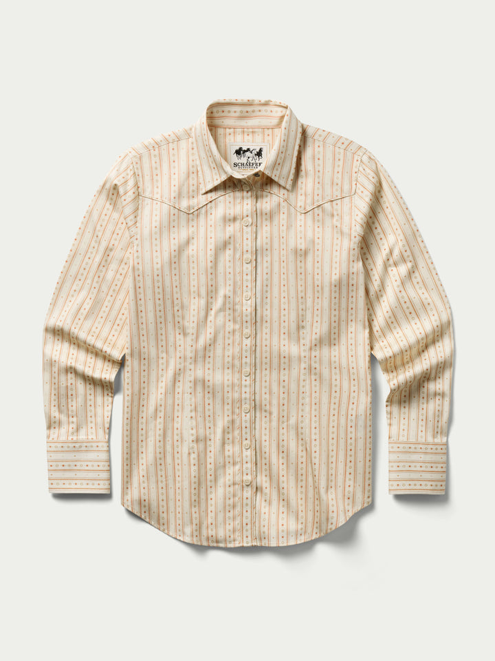 WOMEN'S PRINTED REATA SHIRT - Schaefer Outfitter