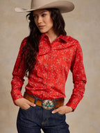 Women's Printed Reata Shirt - Schaefer Outfitter