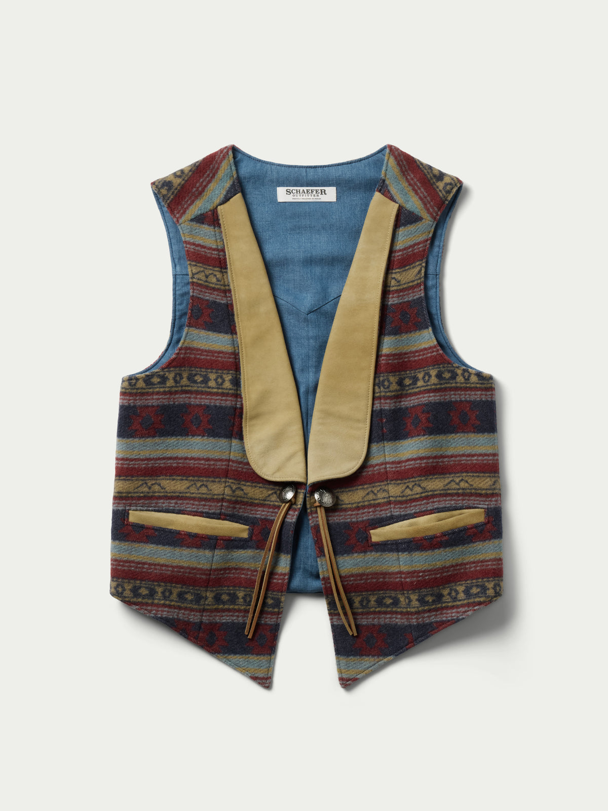 WOMENS PECOS WOOL VEST - Schaefer Outfitter