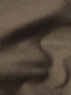 Stone canvas ranch jacket fabric close-up with woven texture