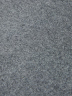 Heather gray wool fabric texture swatch for arena vest.