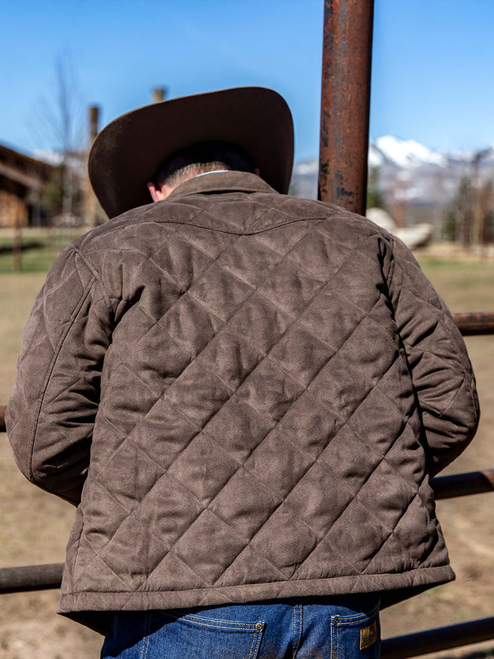 Quilted Microsuede Jacket - Schaefer Outfitter