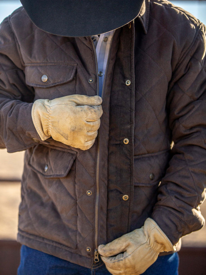Quilted Microsuede Jacket - Schaefer Outfitter