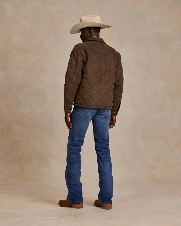Quilted Microsuede Jacket - Schaefer Outfitter