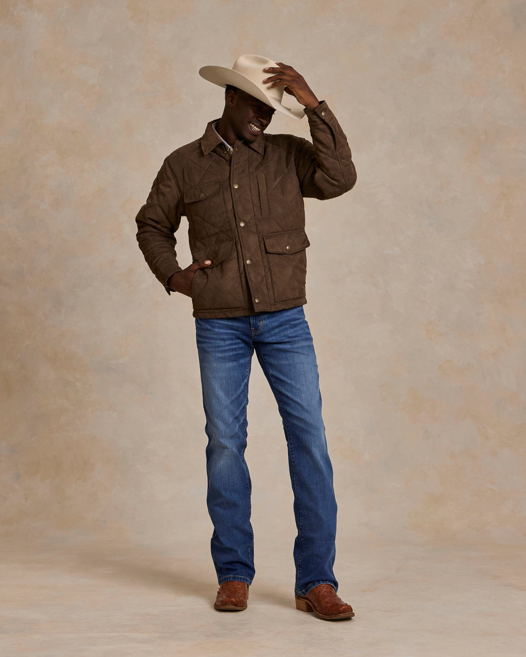 Quilted Microsuede Jacket - Schaefer Outfitter