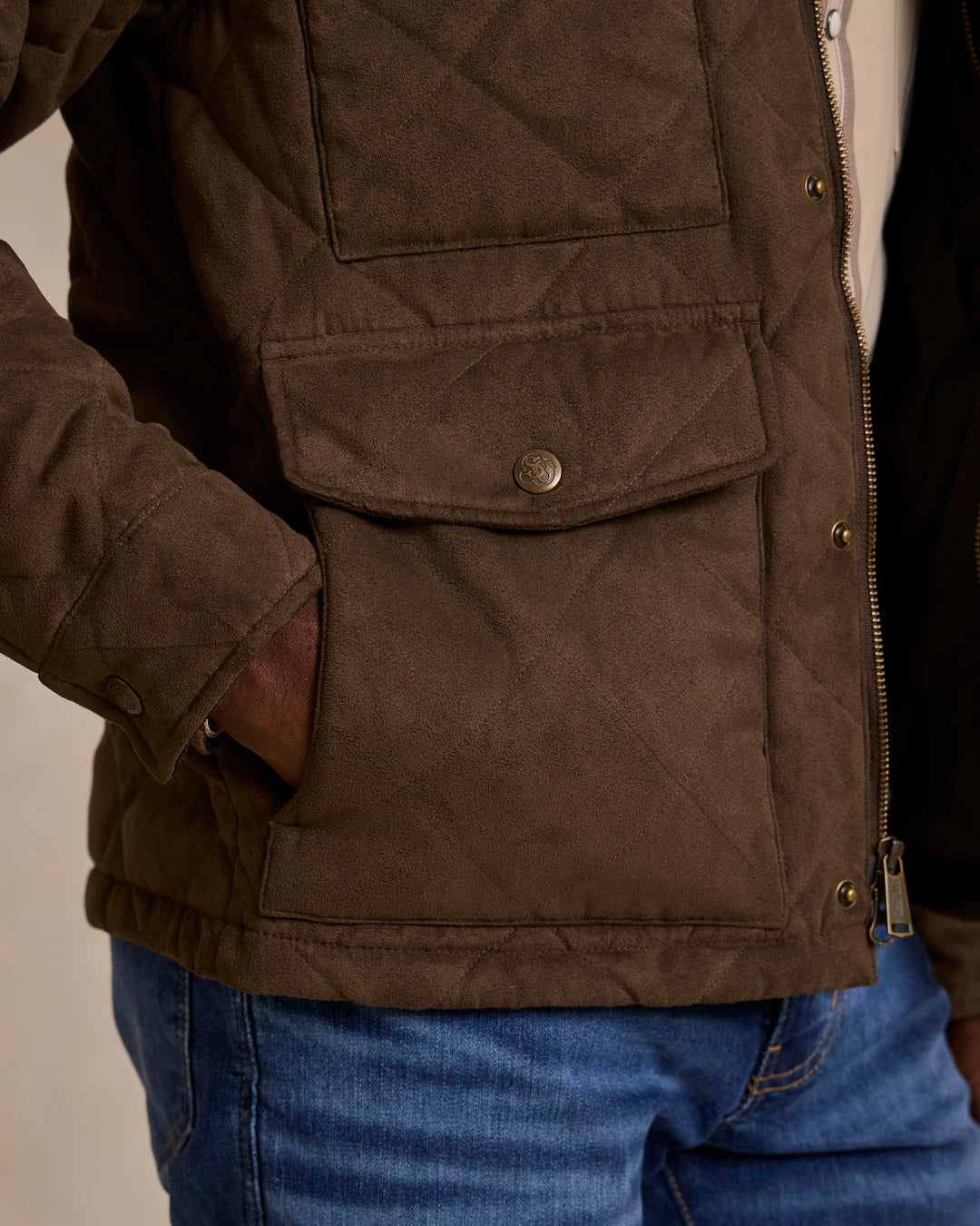 Quilted Microsuede Jacket - Schaefer Outfitter