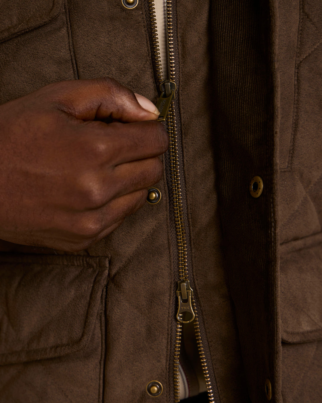 Quilted Microsuede Jacket - Schaefer Outfitter