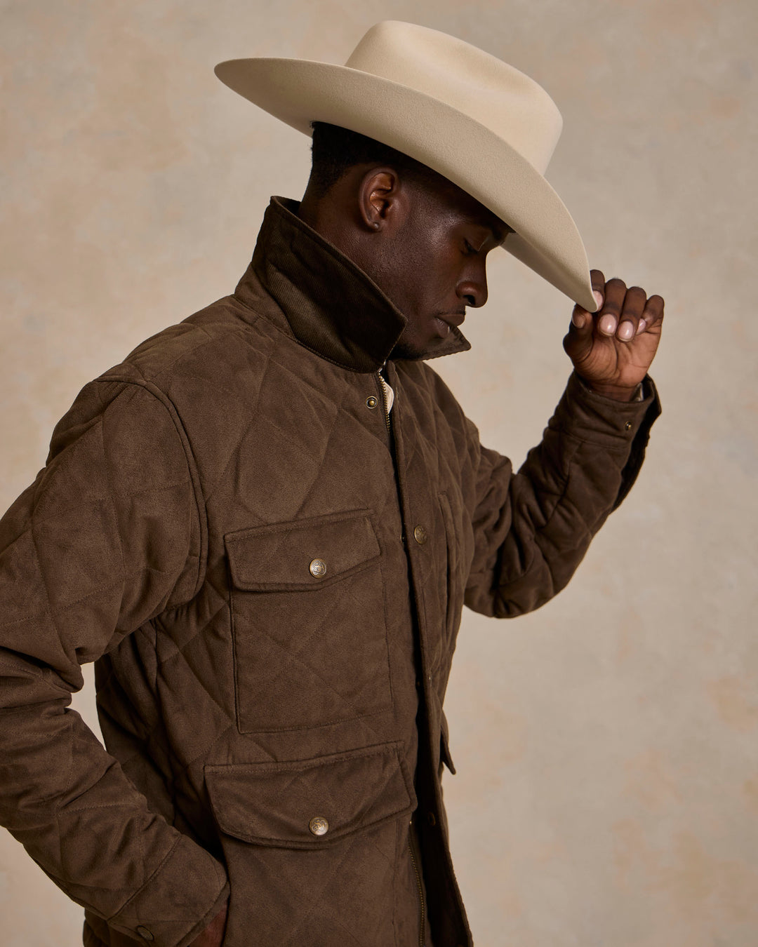 Quilted Microsuede Jacket - Schaefer Outfitter