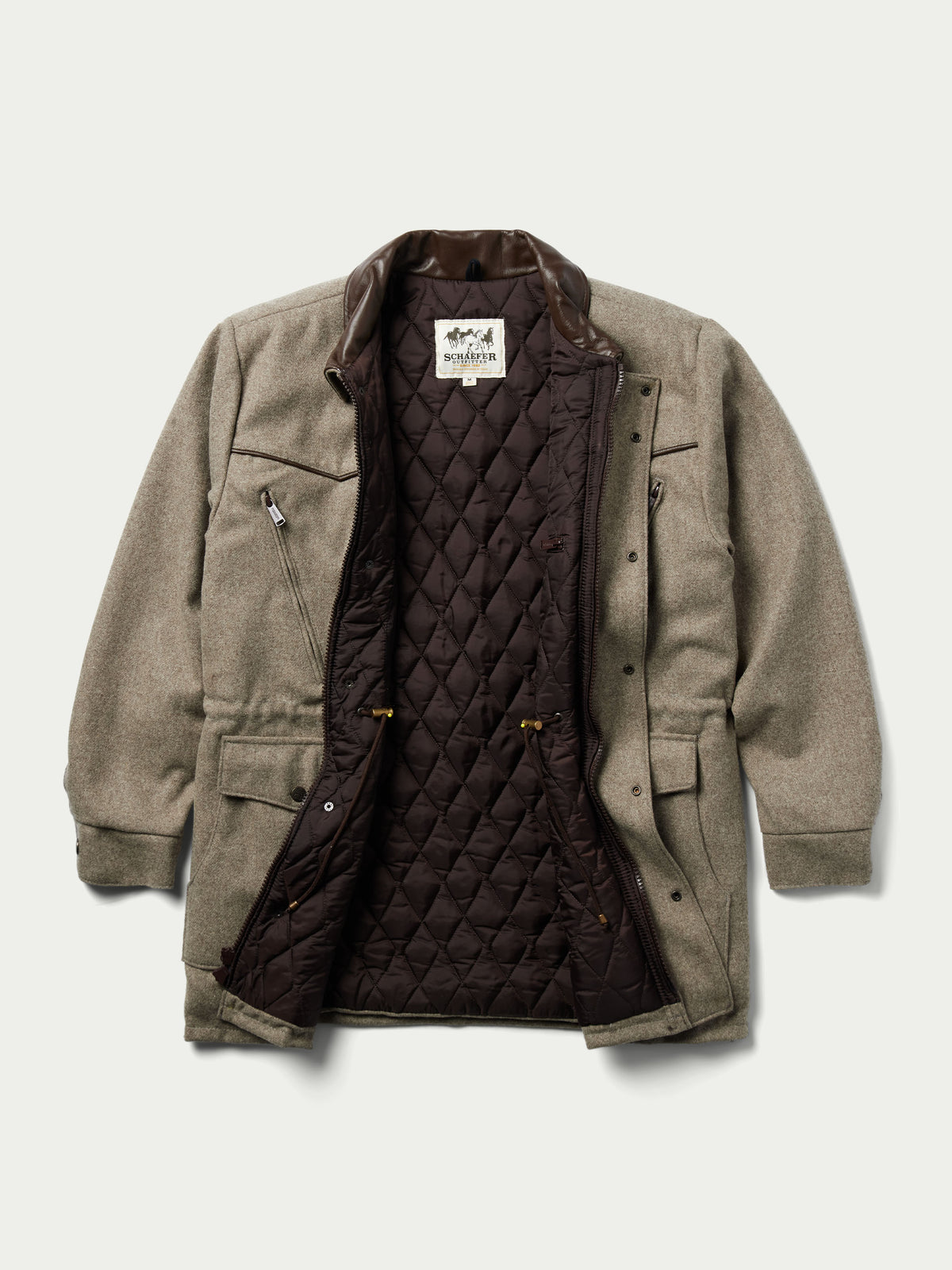 Cattle King Wool Coat - Schaefer Outfitter