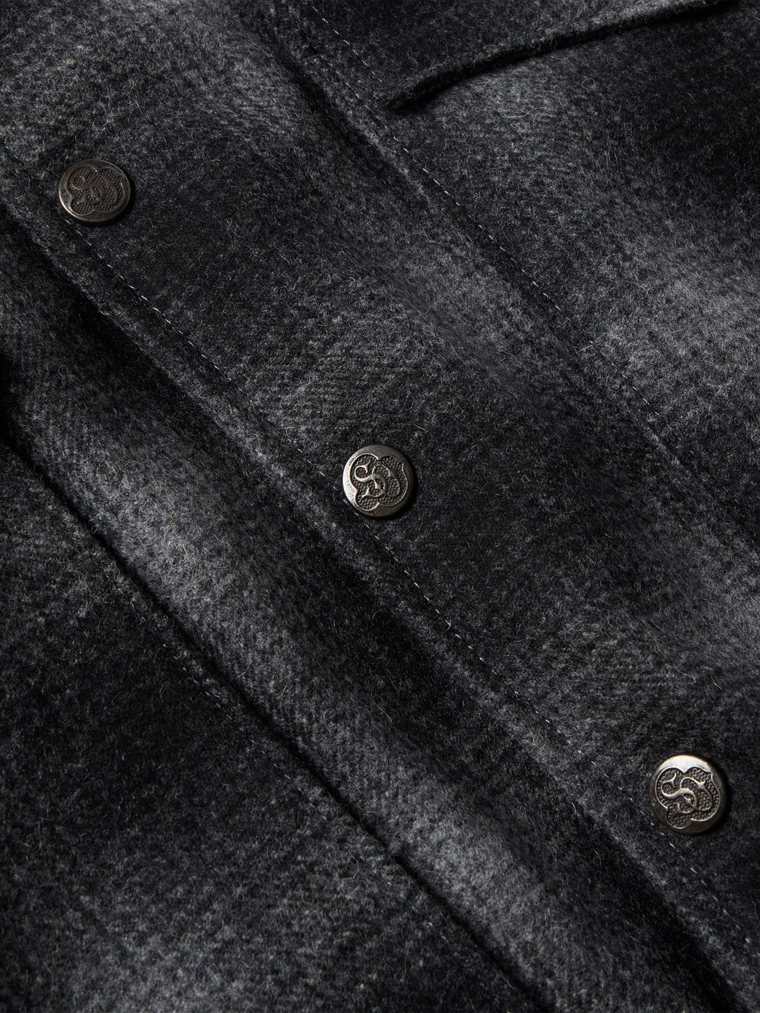 Wool Coat With Shearling Collar - Schaefer Outfitter