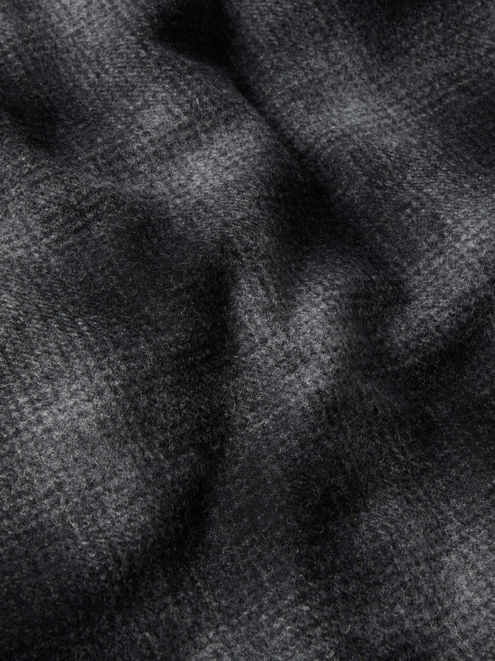 Wool Coat With Shearling Collar - Schaefer Outfitter