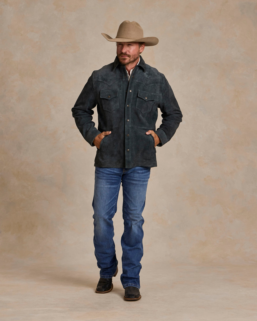 Suede Overshirt - Schaefer Outfitter