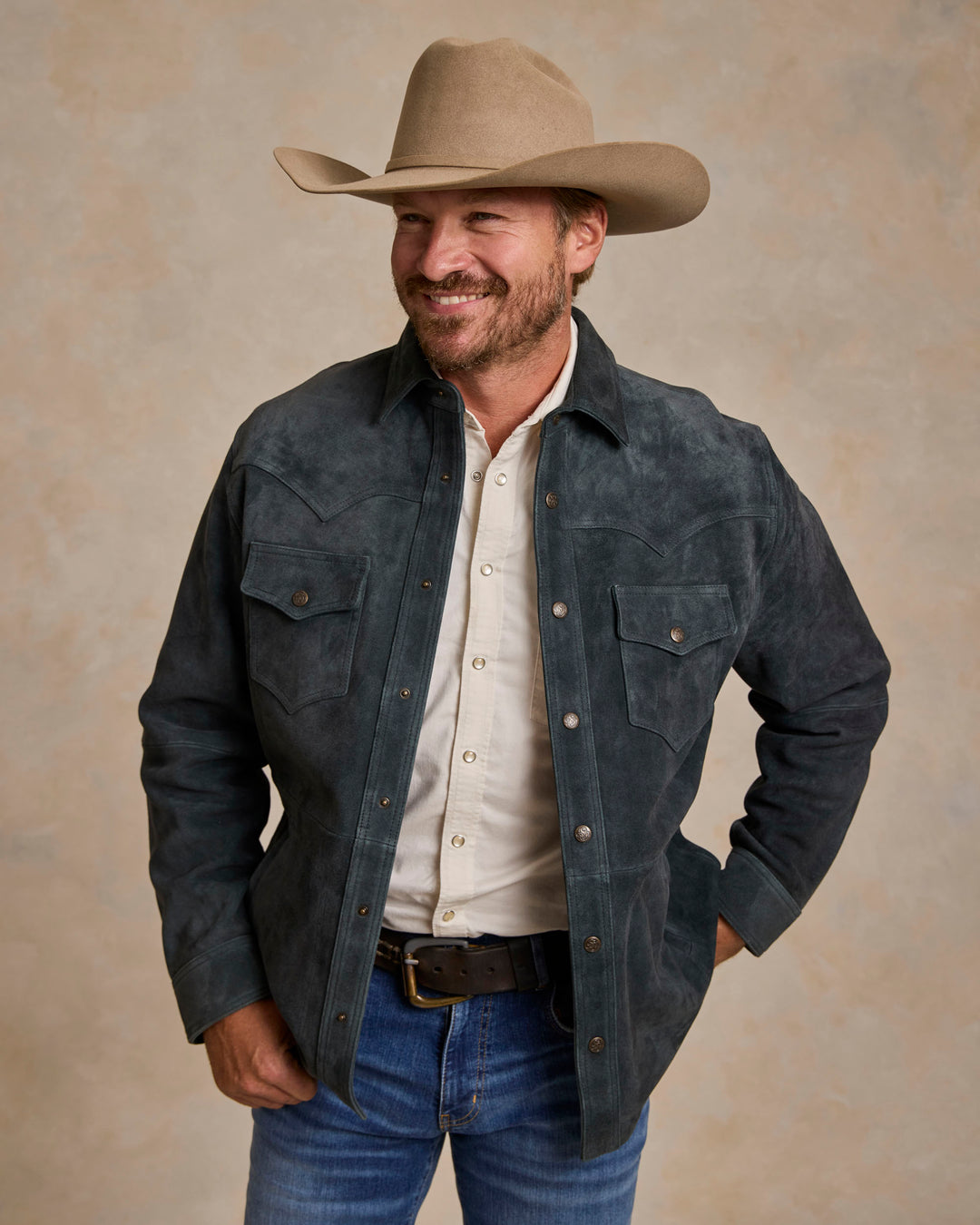 Suede Overshirt - Schaefer Outfitter