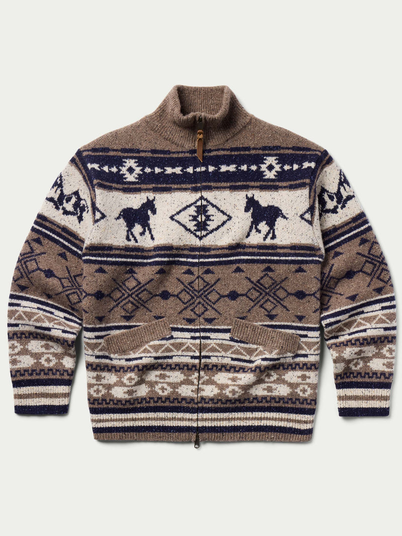 FIRESIDE FULL ZIP SWEATER - Schaefer Outfitter