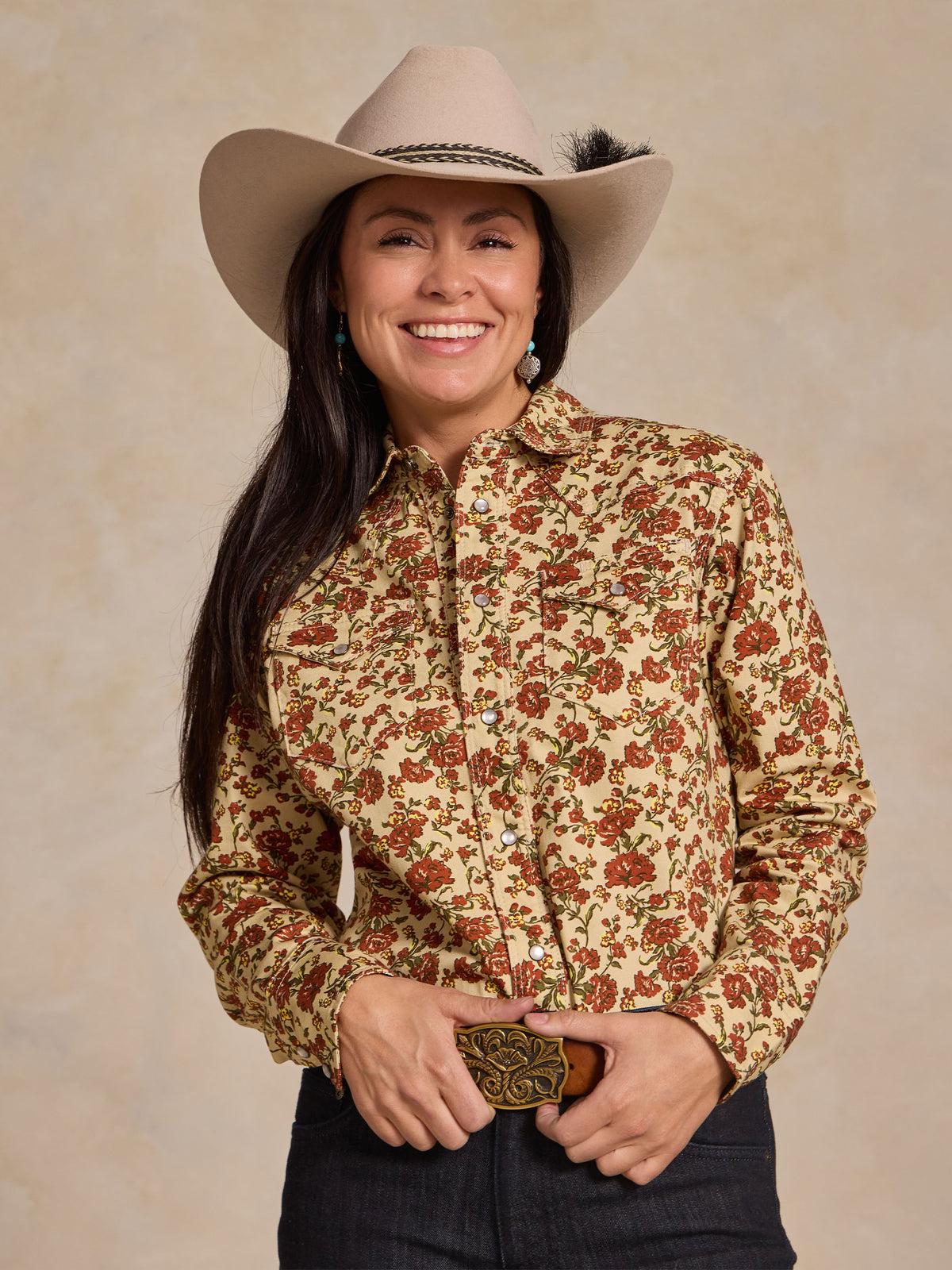Women's Western Stretch Snap Shirt - Schaefer Outfitter