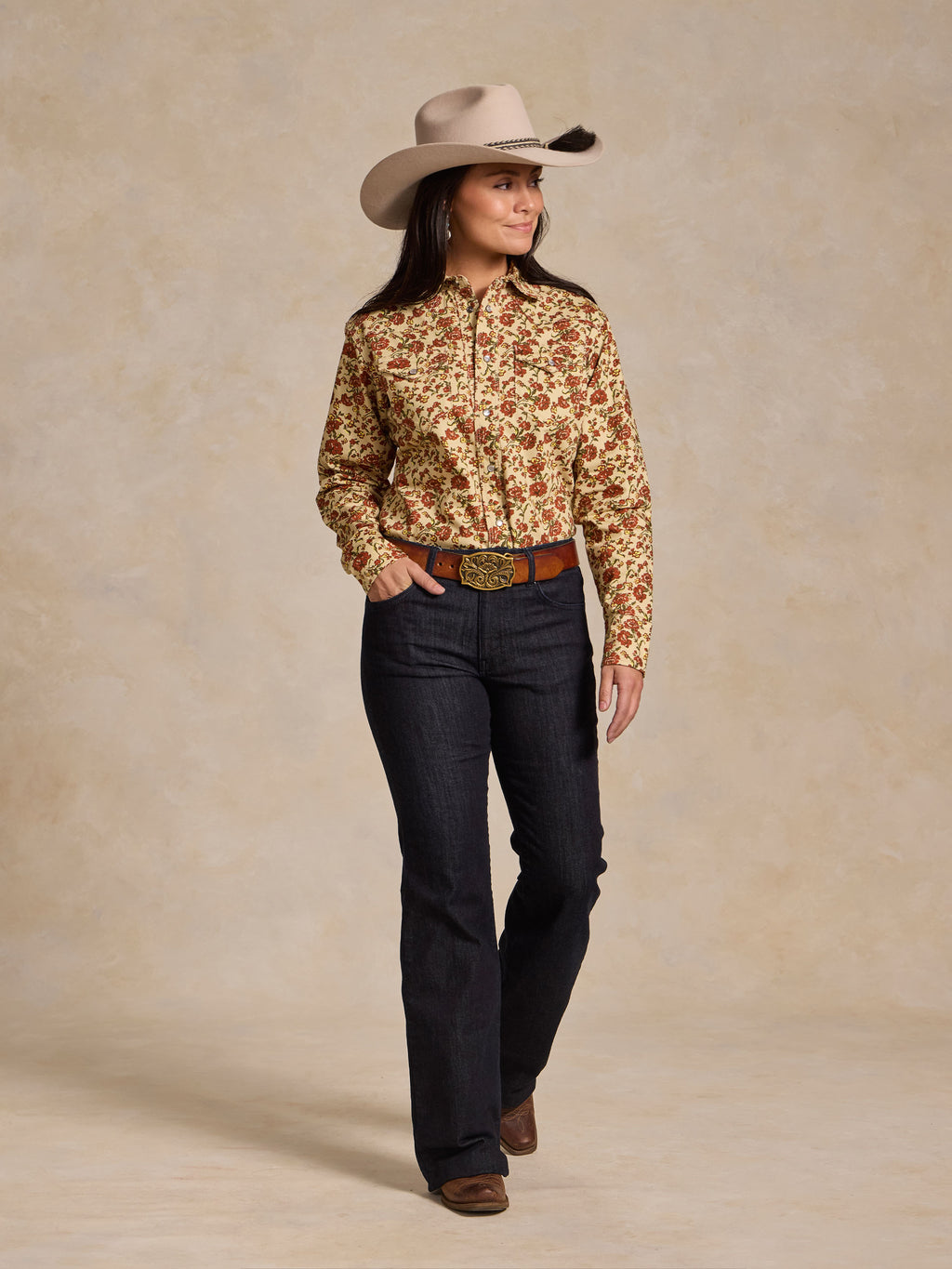 Women's Western Stretch Snap Shirt - Schaefer Outfitter