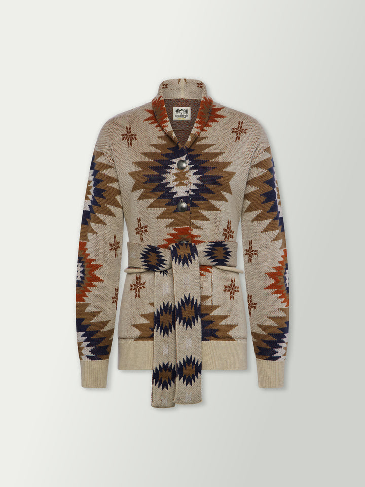 Women's Belted Sweater