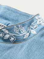 QUEEN OF THE RODEO BEADED DENIM JACKET - Schaefer Outfitter