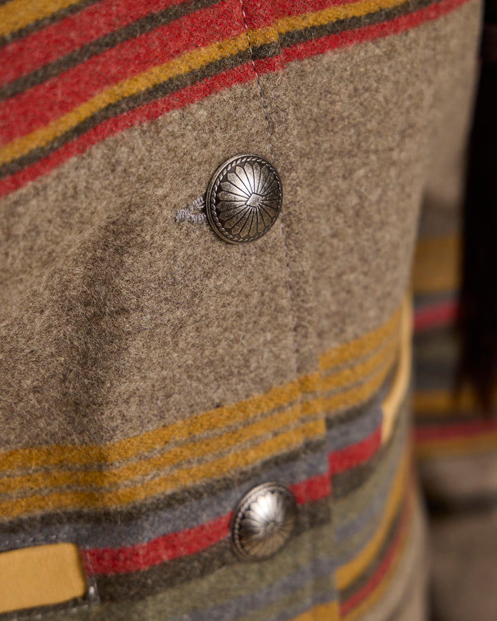 Women's Las Cruces Jacket With Leather Collar - Schaefer Outfitter