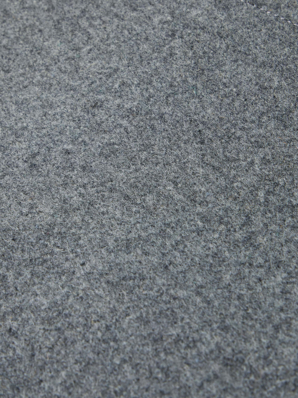 Heather gray wool fabric texture close-up