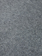Heather gray wool fabric texture close-up