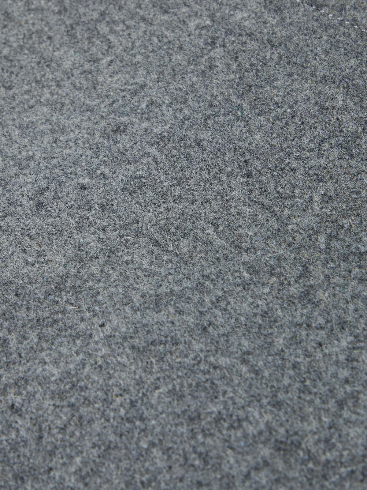 Heather gray wool fabric texture close-up