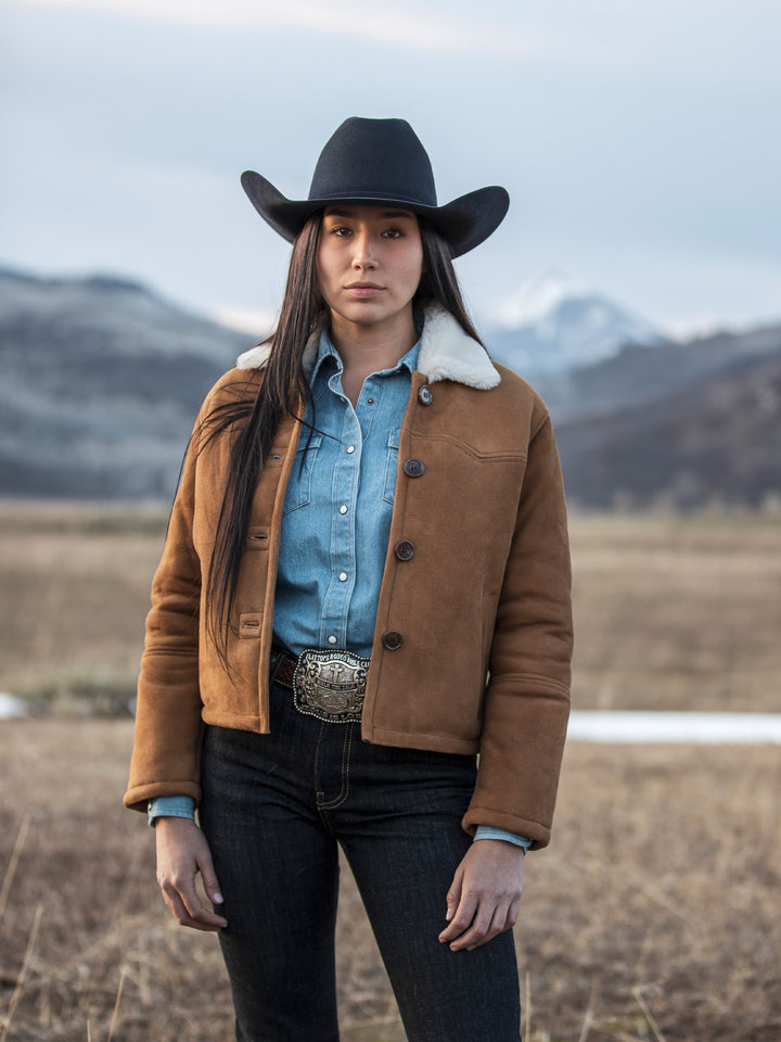 Women's Shearling Jacket - Schaefer Outfitter