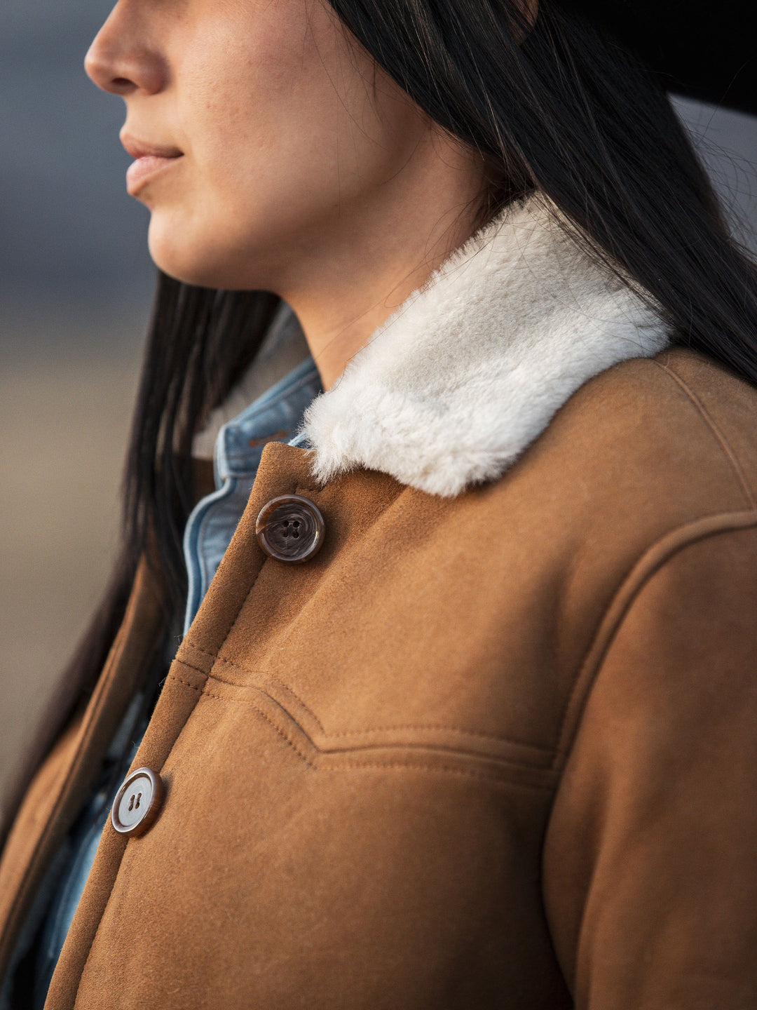 Women's Shearling Jacket - Schaefer Outfitter