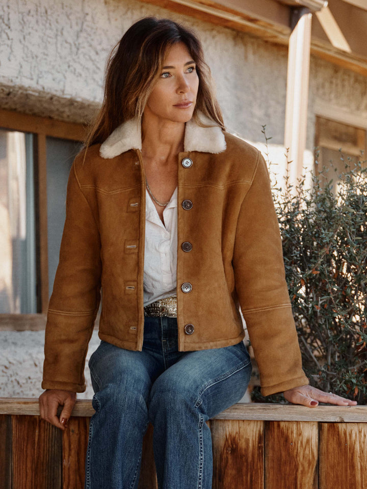 Women's Shearling Jacket - Schaefer Outfitter