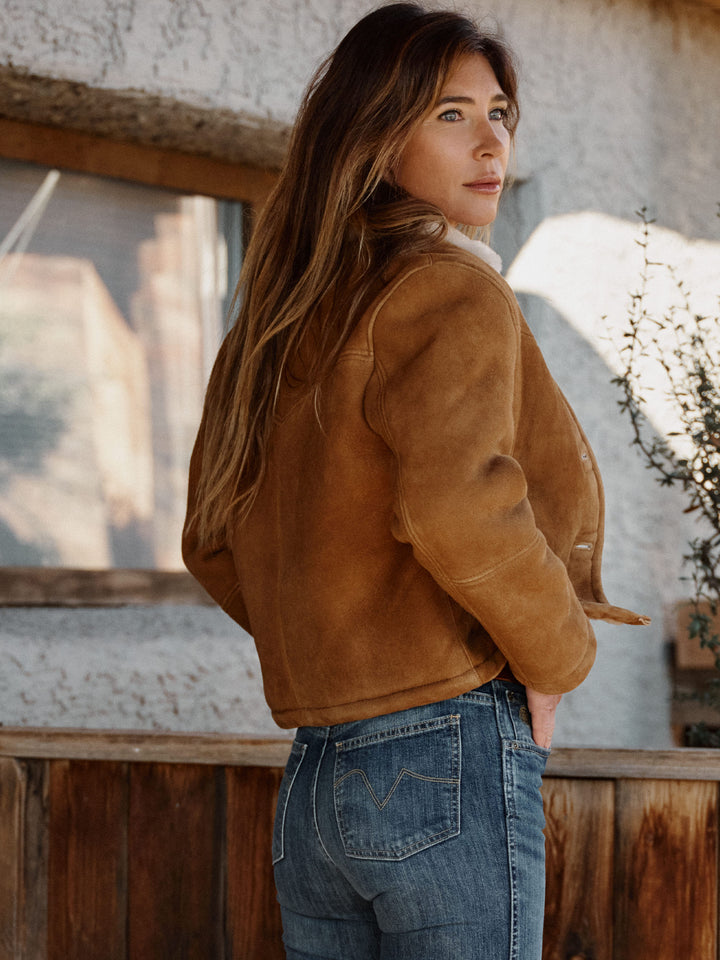 Women's Shearling Jacket - Schaefer Outfitter