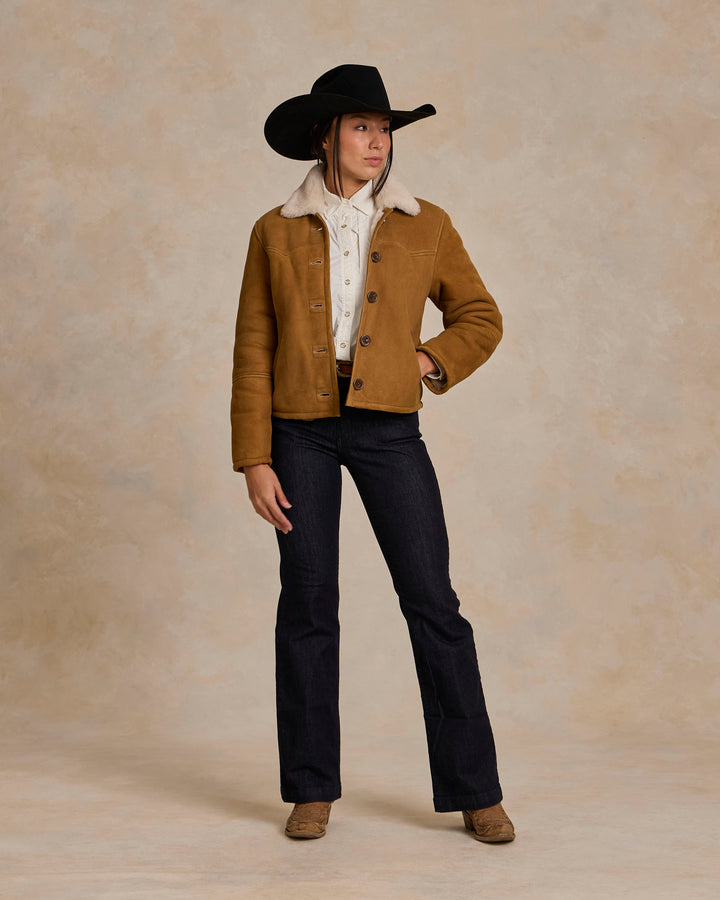 Women's Shearling Jacket - Schaefer Outfitter