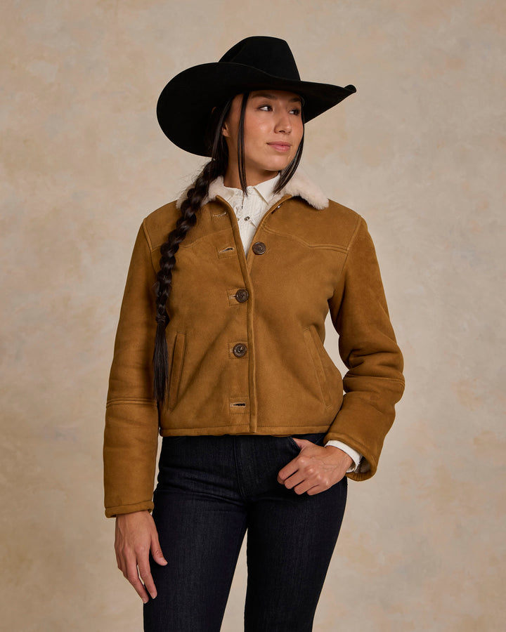 Women's Shearling Jacket - Schaefer Outfitter