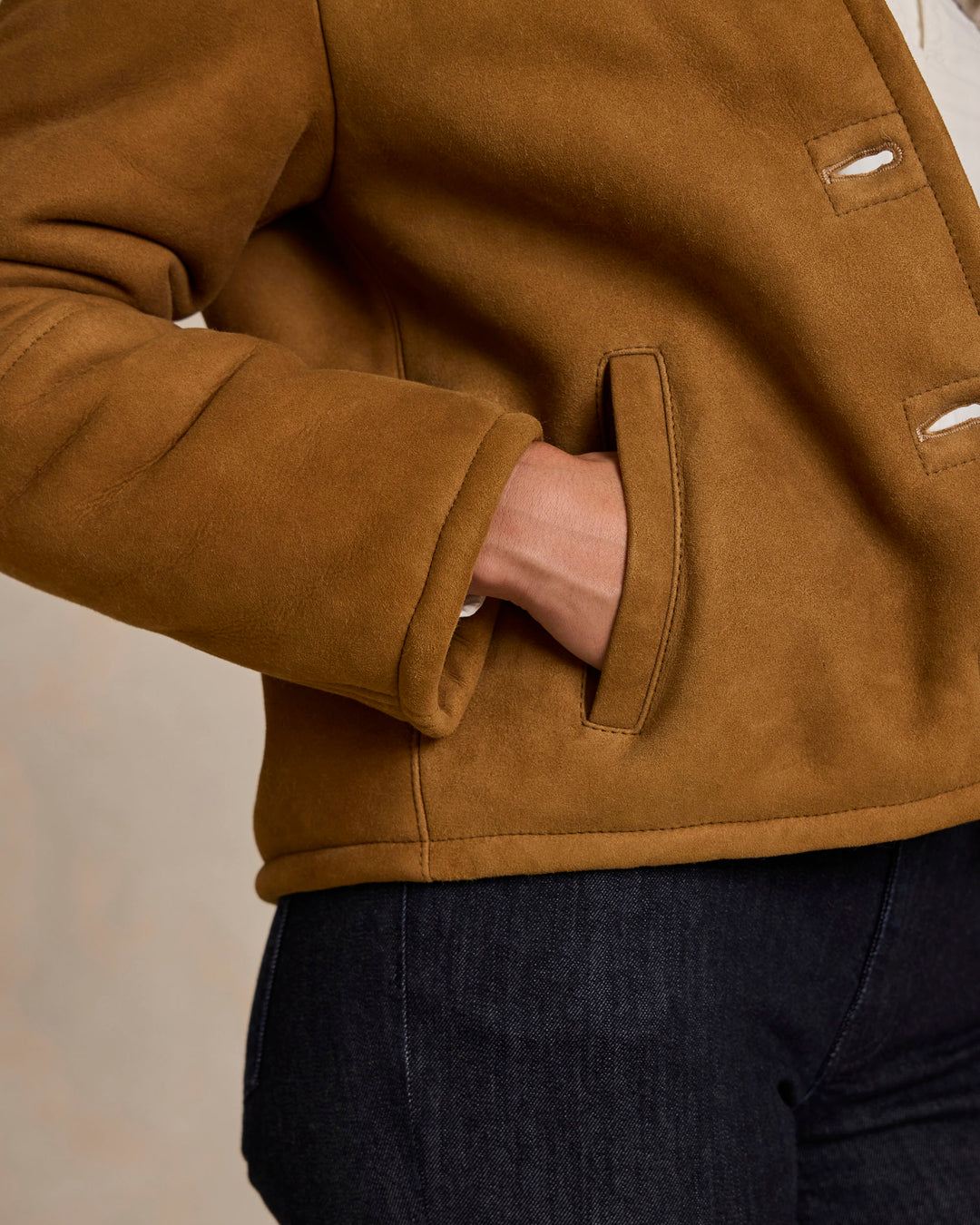 Women's Shearling Jacket - Schaefer Outfitter