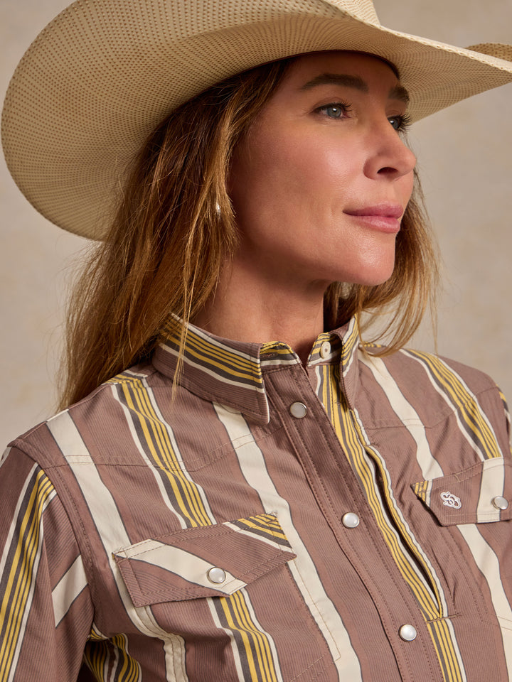 Women's RangeTek Western Guide Snap Shirt - Schaefer Outfitter