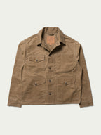 RangeWax® Mesquite brush jacket, sand canvas, snap buttons, two chest pockets